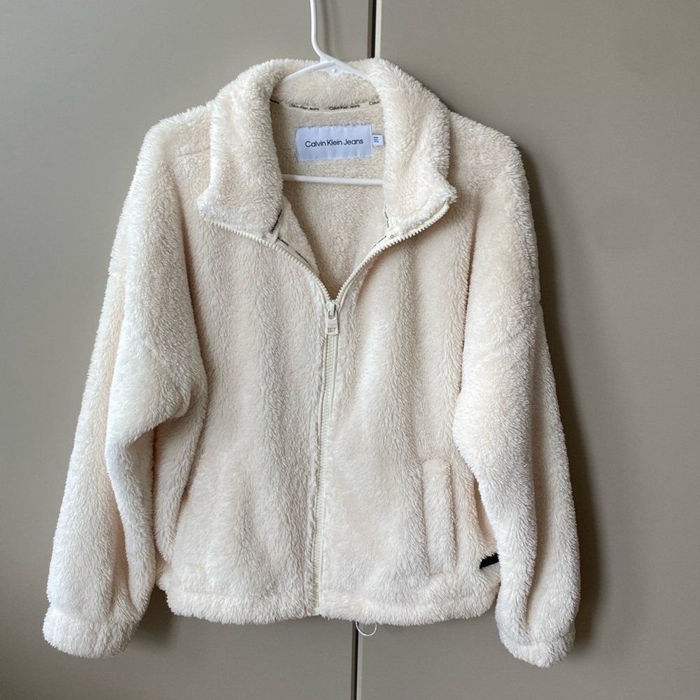 Calvin Klein Fluffy Teddy Jacket